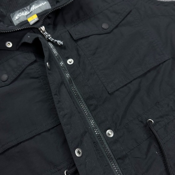 Eddie Bauer Travex Utility Vest Womens XL Black Cargo Pocket Outdoor Performance - Picture 8 of 13